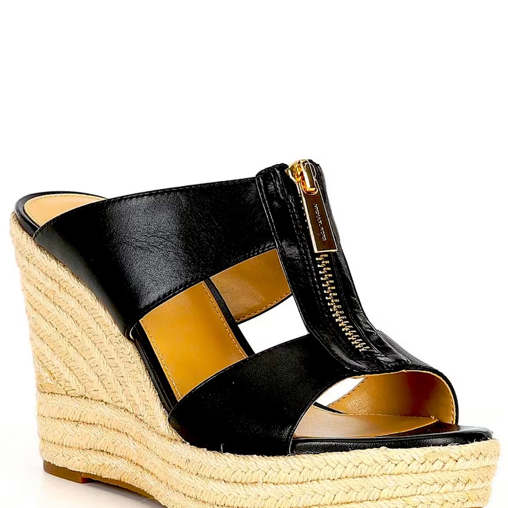 Black new without box Michael kors wedges